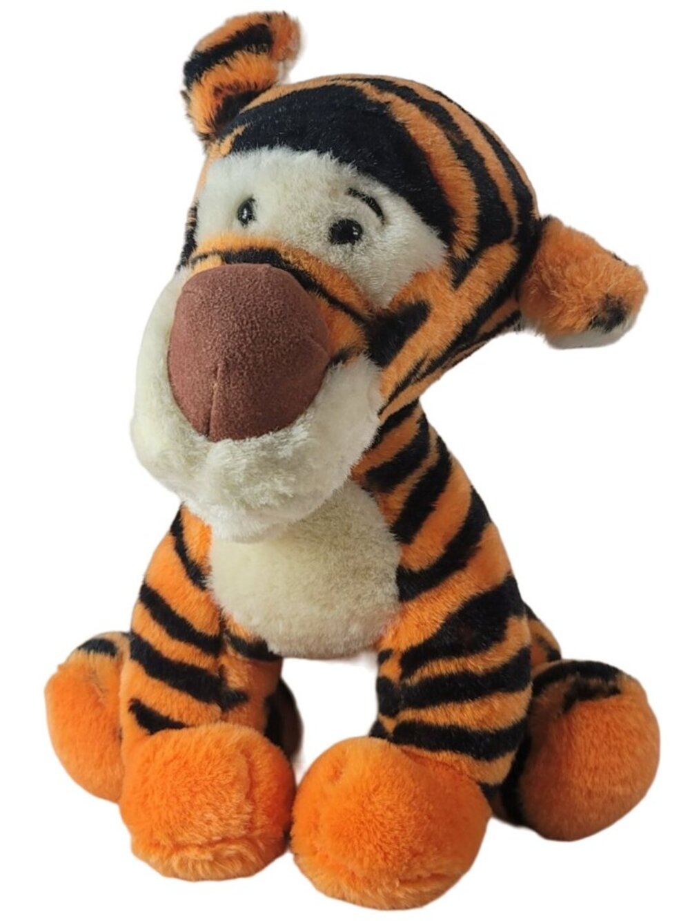 Disney Tigger Plush Orange Black 15" Winnie The Pooh Stuffed Animal 90s Vintage